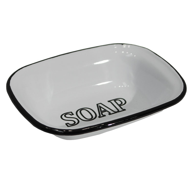 American Mercantile Vintage Enamelware Soap Dish & Reviews Wayfair